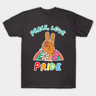 Peace, Love, Pride T-Shirt